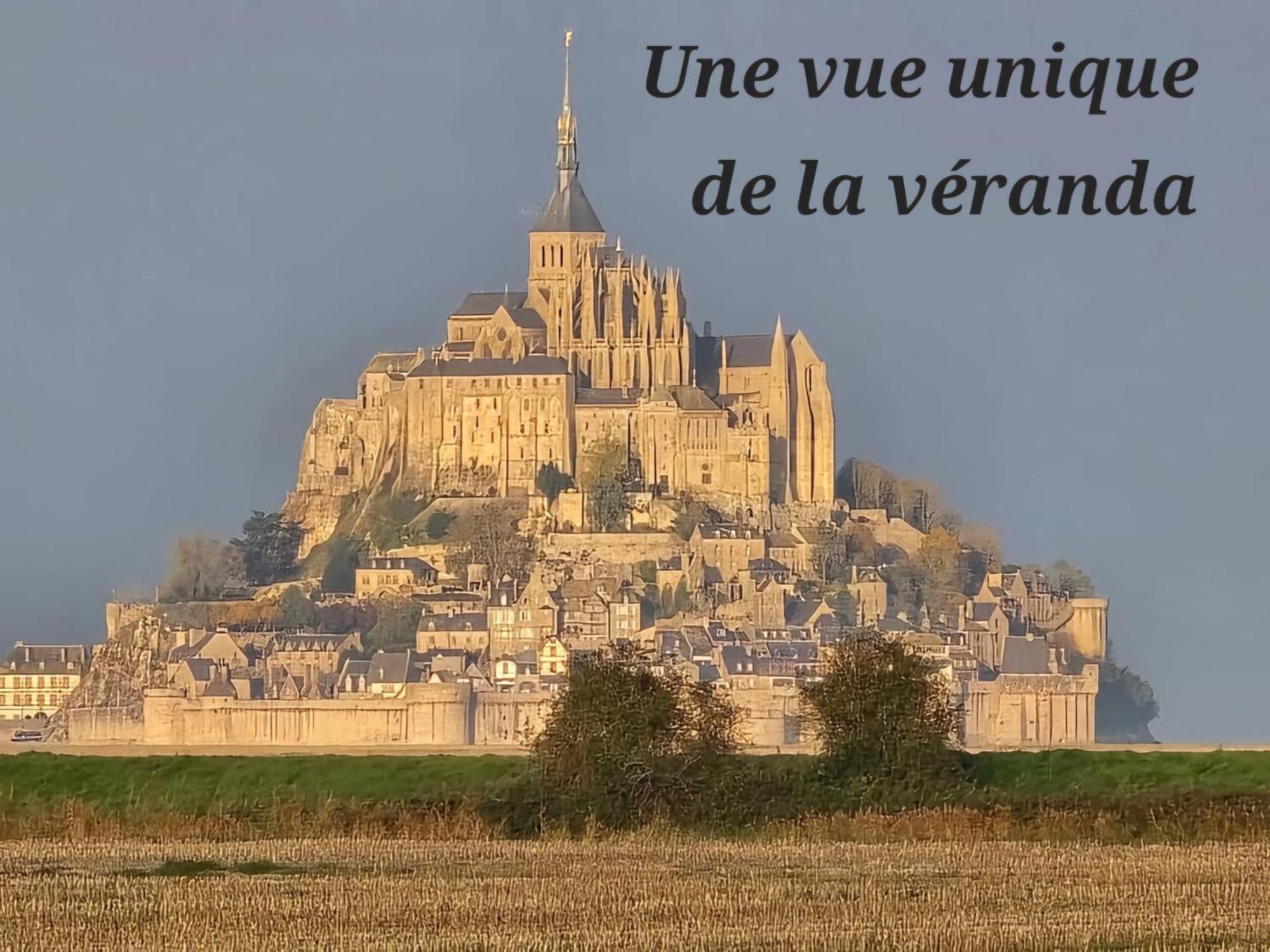 Willa Vue Exceptionnelle Sur Le Mont Saint Michel Huisnes-sur-Mer Zewnętrze zdjęcie